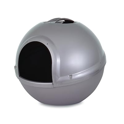 Petmate Booda Dome Pearl Litter Box, Grey