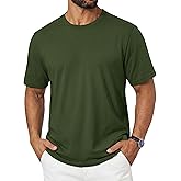 TACVASEN Men's T-Shirts Short Sleeve UPF50+ Mositure Wicking Shirts Lightweight Cooling Crew Neck Tshirt