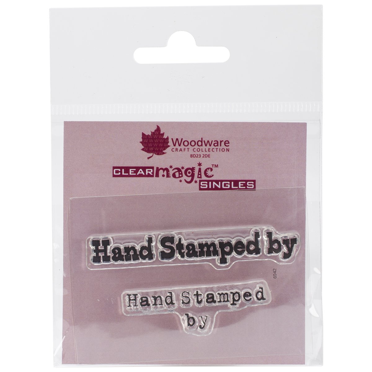 Woodware Craft Collection Stamps Sheet, 2.5 by 1.75Inch