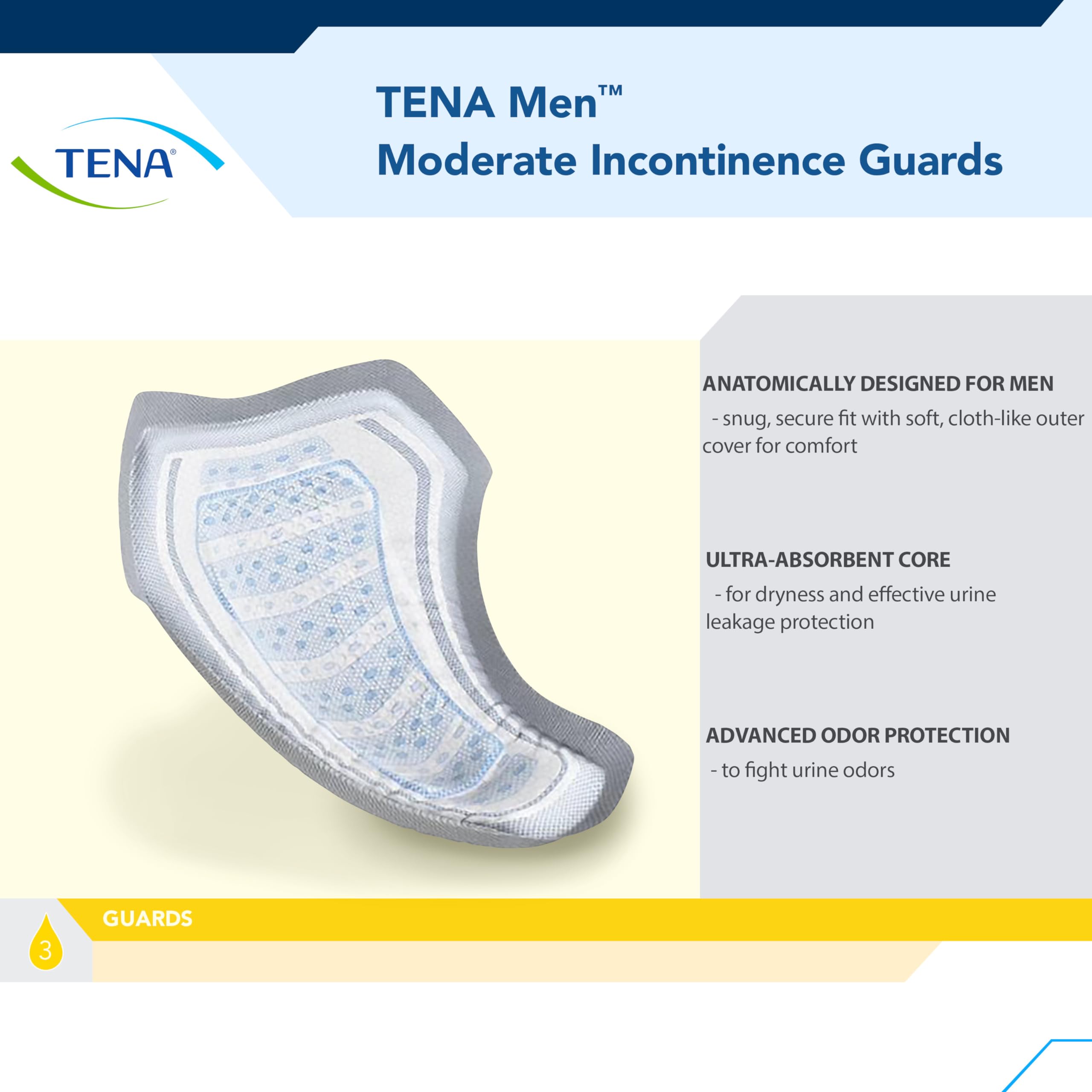 Mua Incontinence Guards for Men, Maximum Absorbency, 48 ct trên Amazon ...