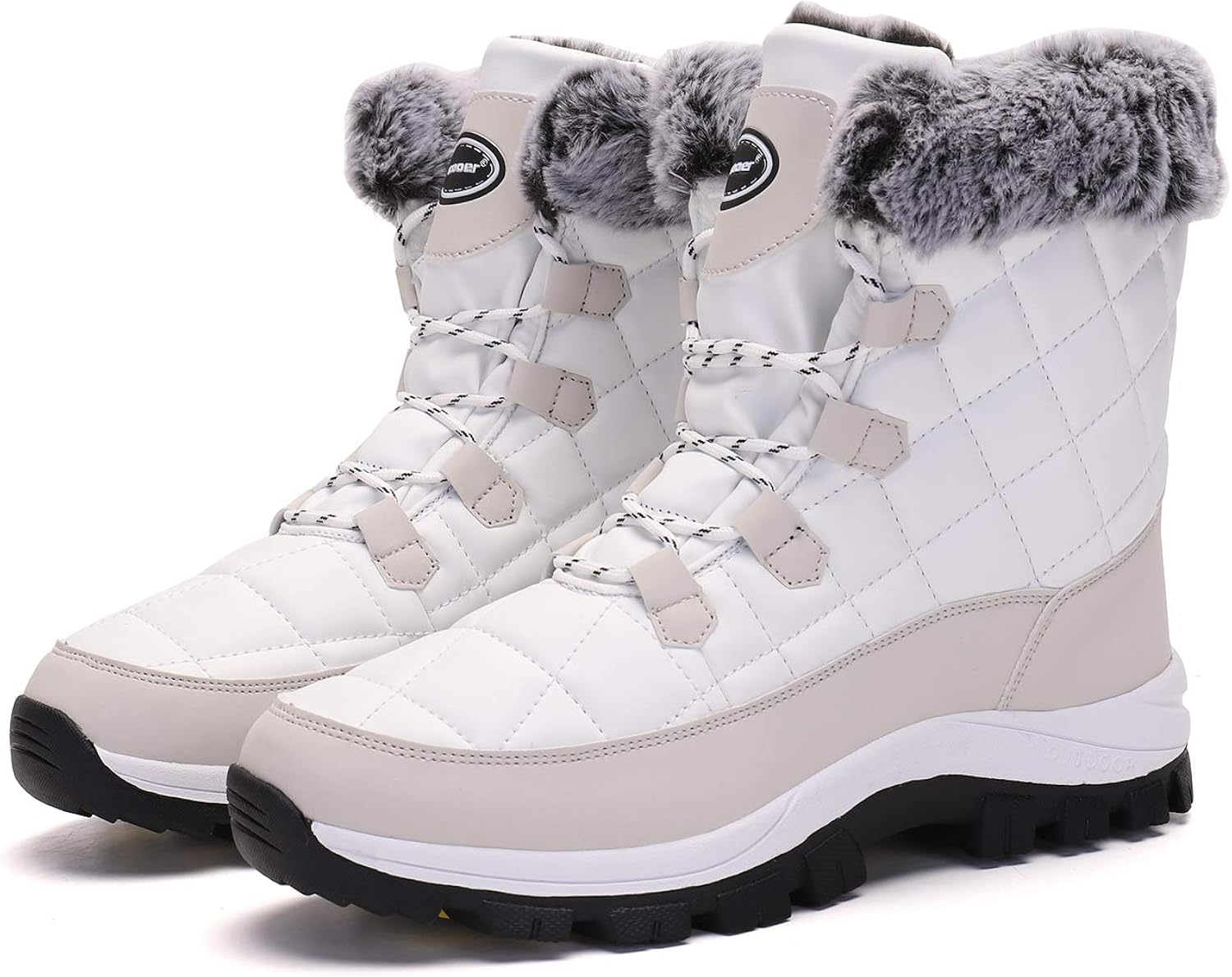 womens snow boots size 10