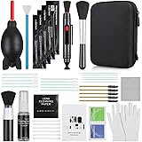 17-in-1 Camera Cleaning Kit for DSLR Cameras (Canon, Nikon,Sony), with Air Blower/Cleaning Pen/Detergent/Cleaning Cloth/Lens 