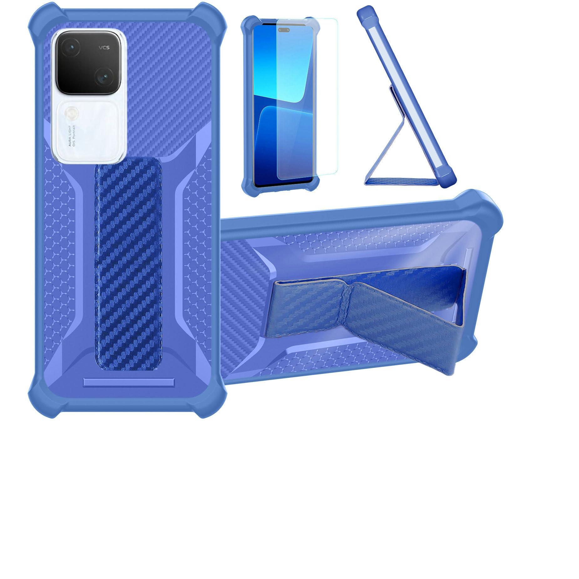 Aroepurt Case for Vivo S18 Phone Case Stand Cover
