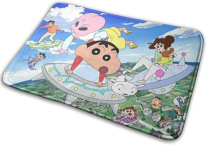 Amazon La Meack 玄関マット クレヨ ンしん ちゃん 速乾 おしゃれ タオル地 ふわふわ 割れない 抗菌北欧 おしゃれ マイクロファイバー キッチンマット カット可能 洗える 廊下 バスルーム 寝室 屋内用 La Meack 玄関マット 通販