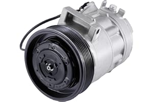 Alikali 55111610AA AC Compressor w/Clutch for Dodge Caliber 2009-2012,for Jeep for Compass 2009-2017,for Jeep for Patriot 2009-2017 A/C Air Conditioner Compressor Assembly 55111610AB 55111610AC