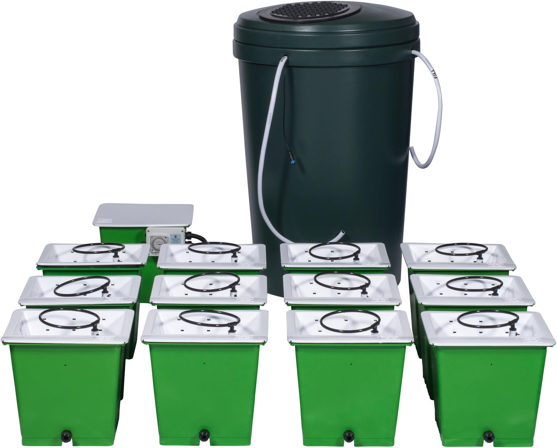 12 Pot Hydroponic Grow Kit