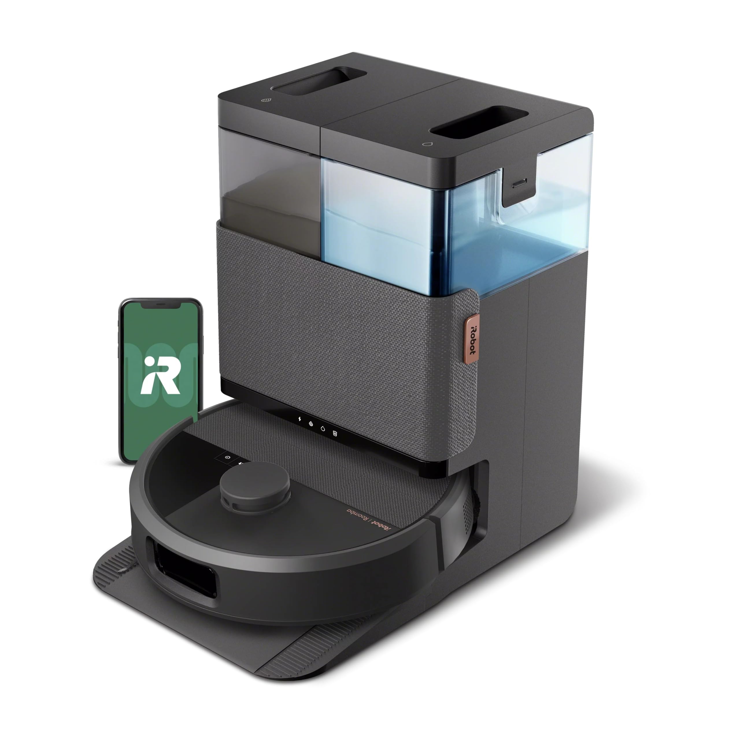 Photo 1 of ***USED - UNABLE TO TEST - SEE PICTURES***
iRobot Roomba Plus 505 Combo Robot Vacuum & Mop with AutoWash Dock - Extending Spinning Mop Pads, Self-Empties, Pad Wash & Heated Drying, Self-cleaning, Recognizes & Avoids Obstacles, LiDAR Navigation
