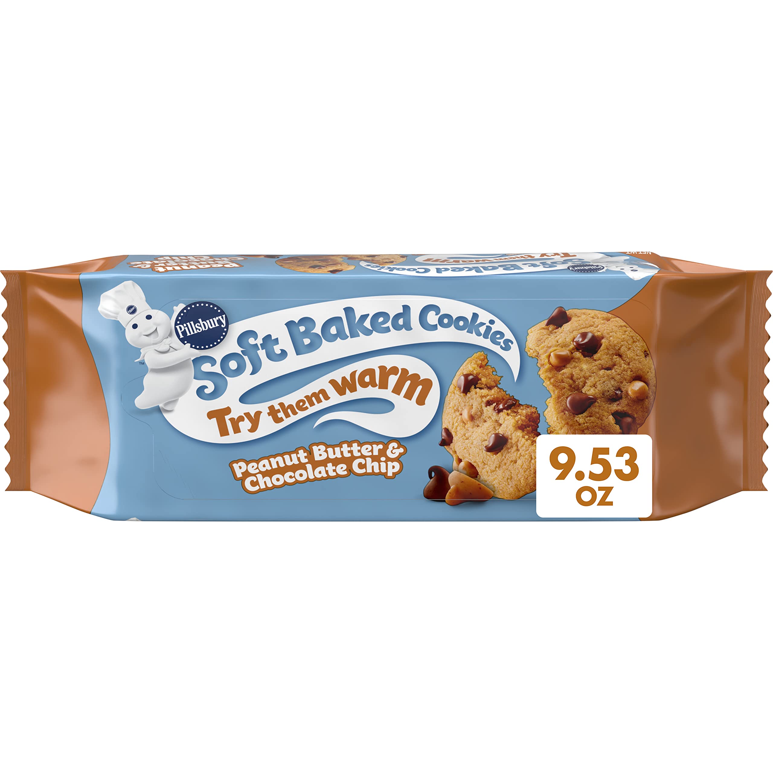 Pillsbury Soft Baked Cookies, Peanut Butter with