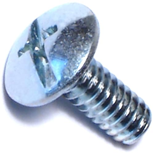 Hard-to-Find Fastener 014973320706 Combo Truss Machine Screws, 10-24 x 1/2, Piece-100, zinc