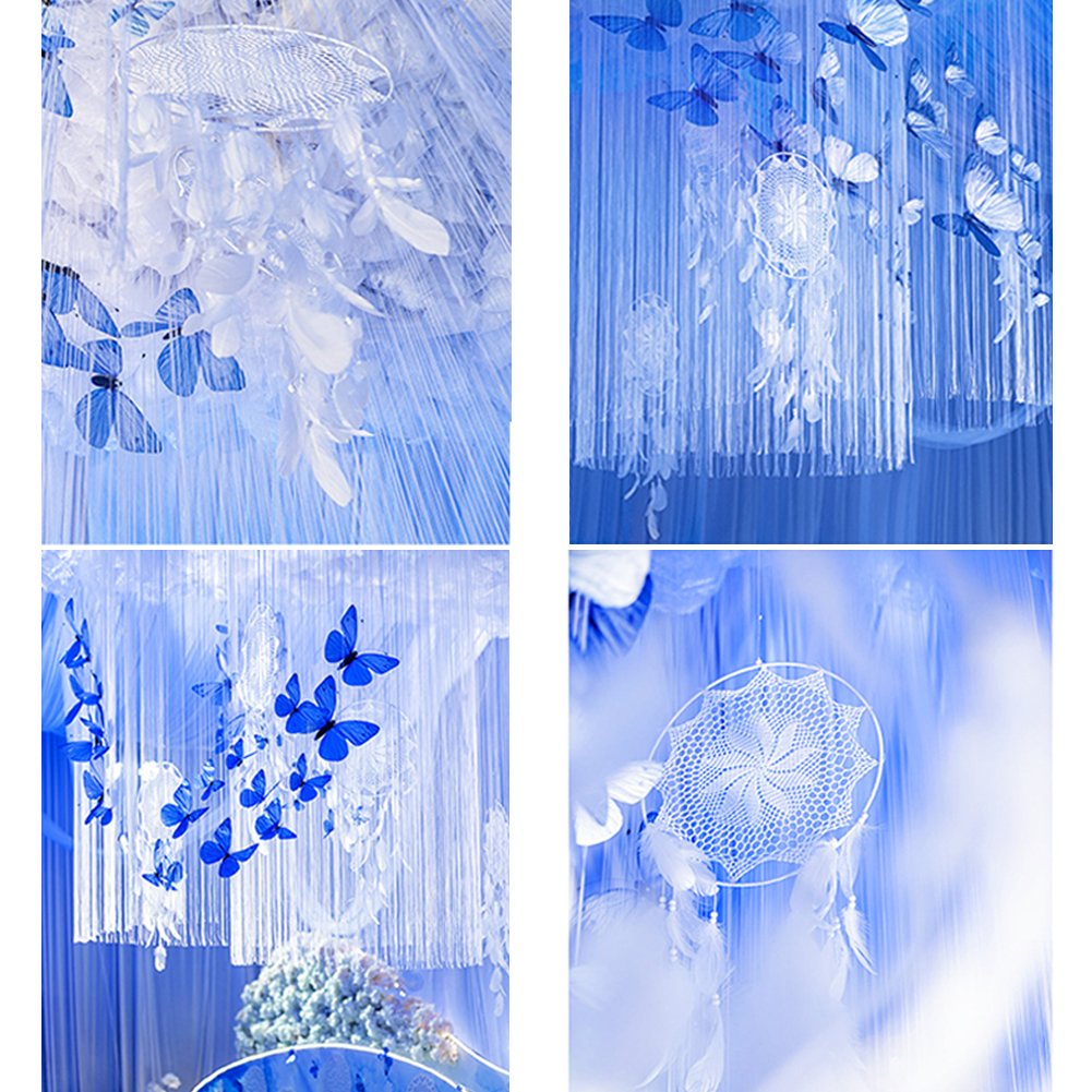 Metal Hoops,10pcs Metal Rings for Dream Catcher and Crafts, 2 inch, 3 inch, 4 inch, 5 inch, 6 inch (Gold)