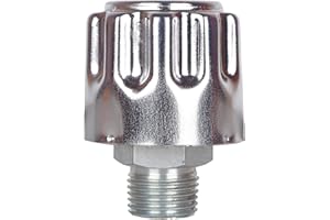 1/2" Signite Hydraulics Breathers Cap, Heavy Duty Breather Tank Oil Cap,Metal Vent Breather Cap for Reservoir Tank Filter, Gearboxes with 40 Micron Filtration Threaded Chrome Steel Alloy 1/2 NPT