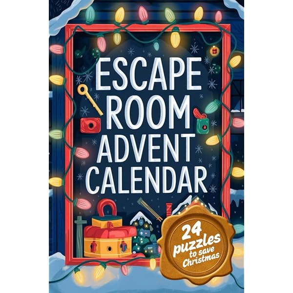 Amazon.com: The Christmas Escape Room - Advent Calendar: 24 Days