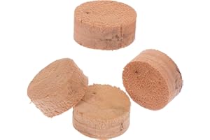 DECORNIJIA Tuba Cork Key Pad Set 4Pcs Replacement Water Pads for Drain Valve and Musical Instrument Repair