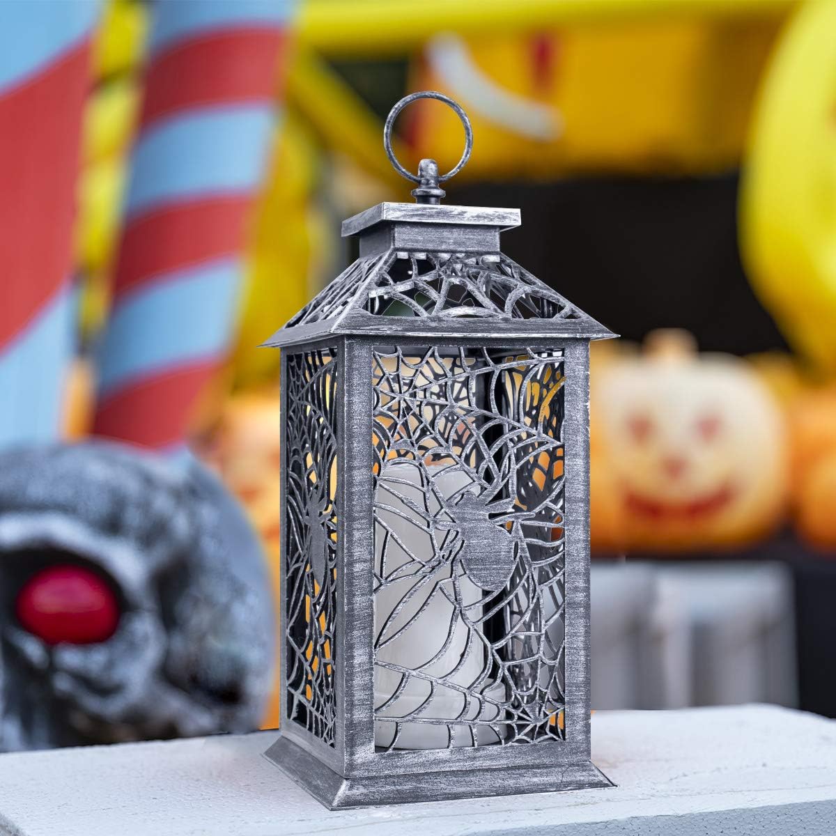 Candle Lanterns Decorative Hanging Lights with Timer ... Candle Lanterns Decorative Hanging Lights with Timer ...