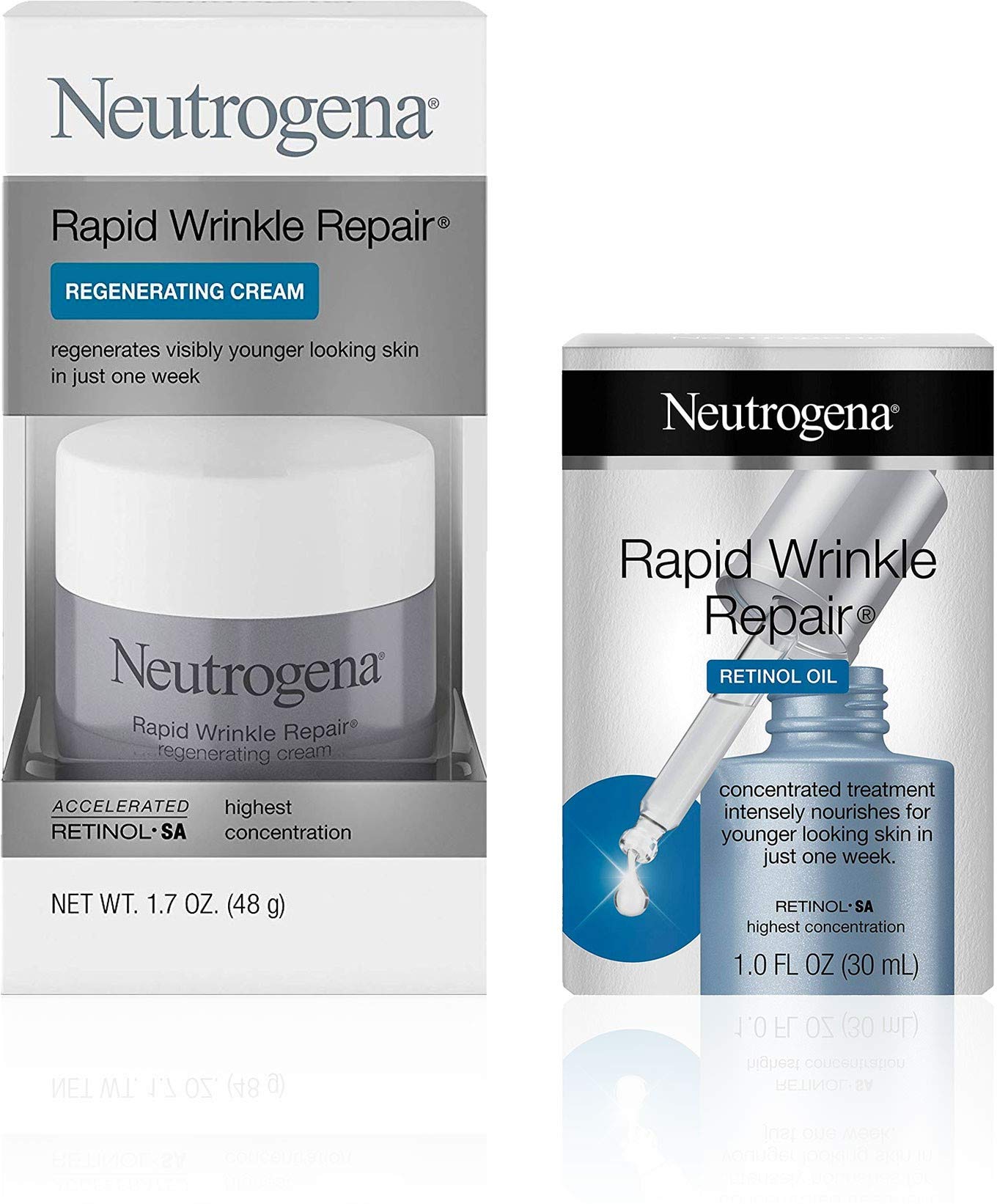 neutrogena rapid wrinkle repair face serum