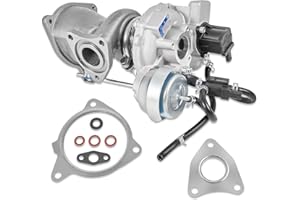 KP39 1.6 Turbo charger Kit with Gaskets Compatible with Ford Escape 2013-2016, Fiesta 2014-2017, Fusion 2013-2014, Transit Co