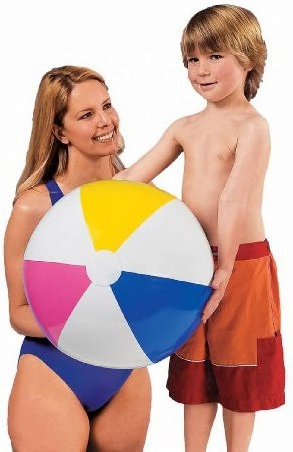Intex 24'' Glossy Panel Ball: Toys & Games