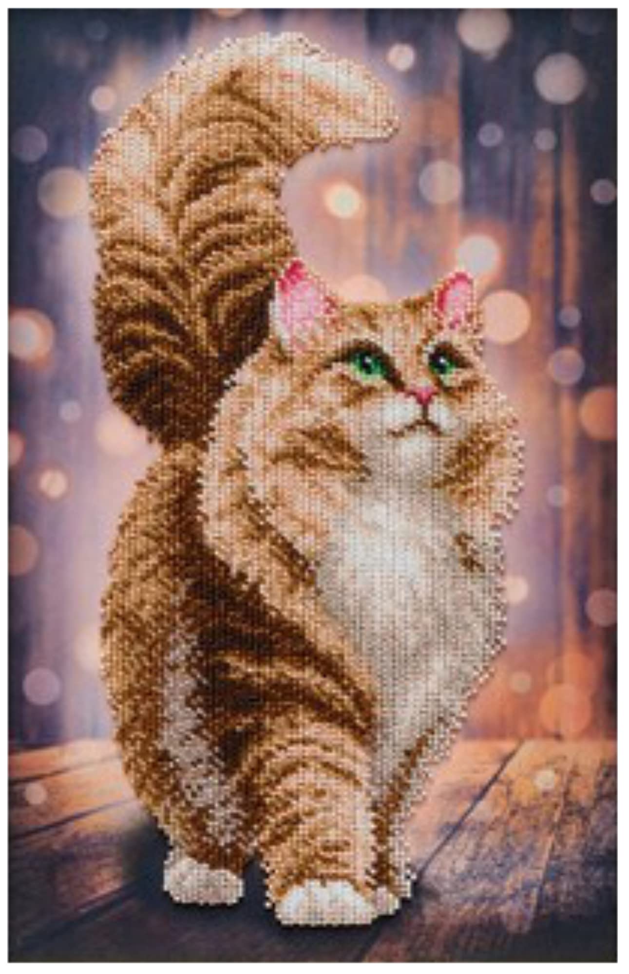 VDV Bead Embroidery Kit - Dreamy Cat