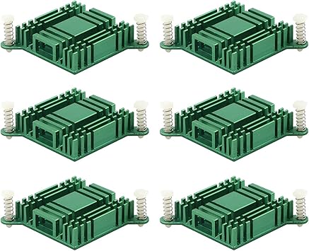 Amazon Unxuey 6個 アルミニウムヒートシンクコンピューター Pc ノースブリッジ サウスブリッジ ラジエーター 冷却フィン 固定穴付き Icチップセットモジュールクーラー用 Unxuey ヒートシンク 通販 Amazon Unxuey 6個 アルミニウムヒートシンクコンピューター Pc ノースブリッジ サウスブリッジ ラジエーター 冷却フィン 固定穴付き Icチップセットモジュールクーラー用 Unxuey ヒートシンク 通販