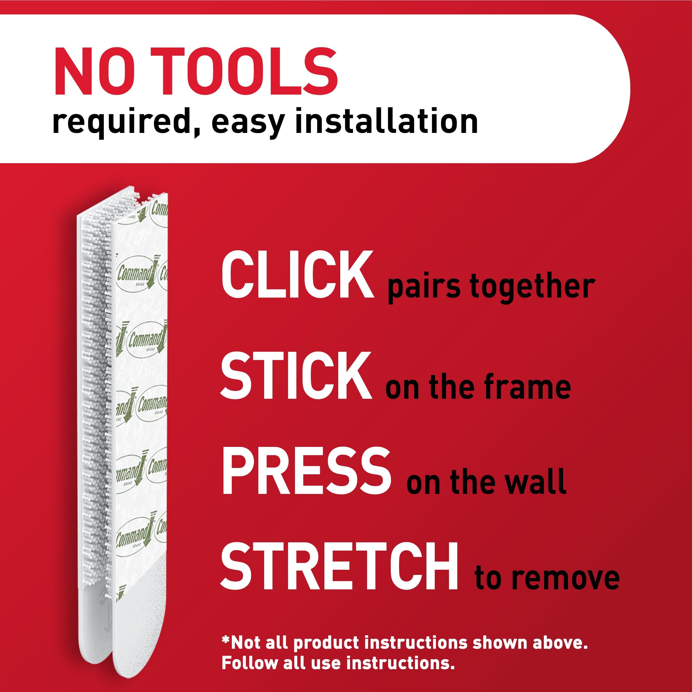 Command 4 lb Small Picture Hanging Strips 18 Pairs (36 Command Strips), Damage-Free Hanging Picture Hangers, No Tools Wall Hanging Strips for Home Decor, White Adhesive Strips