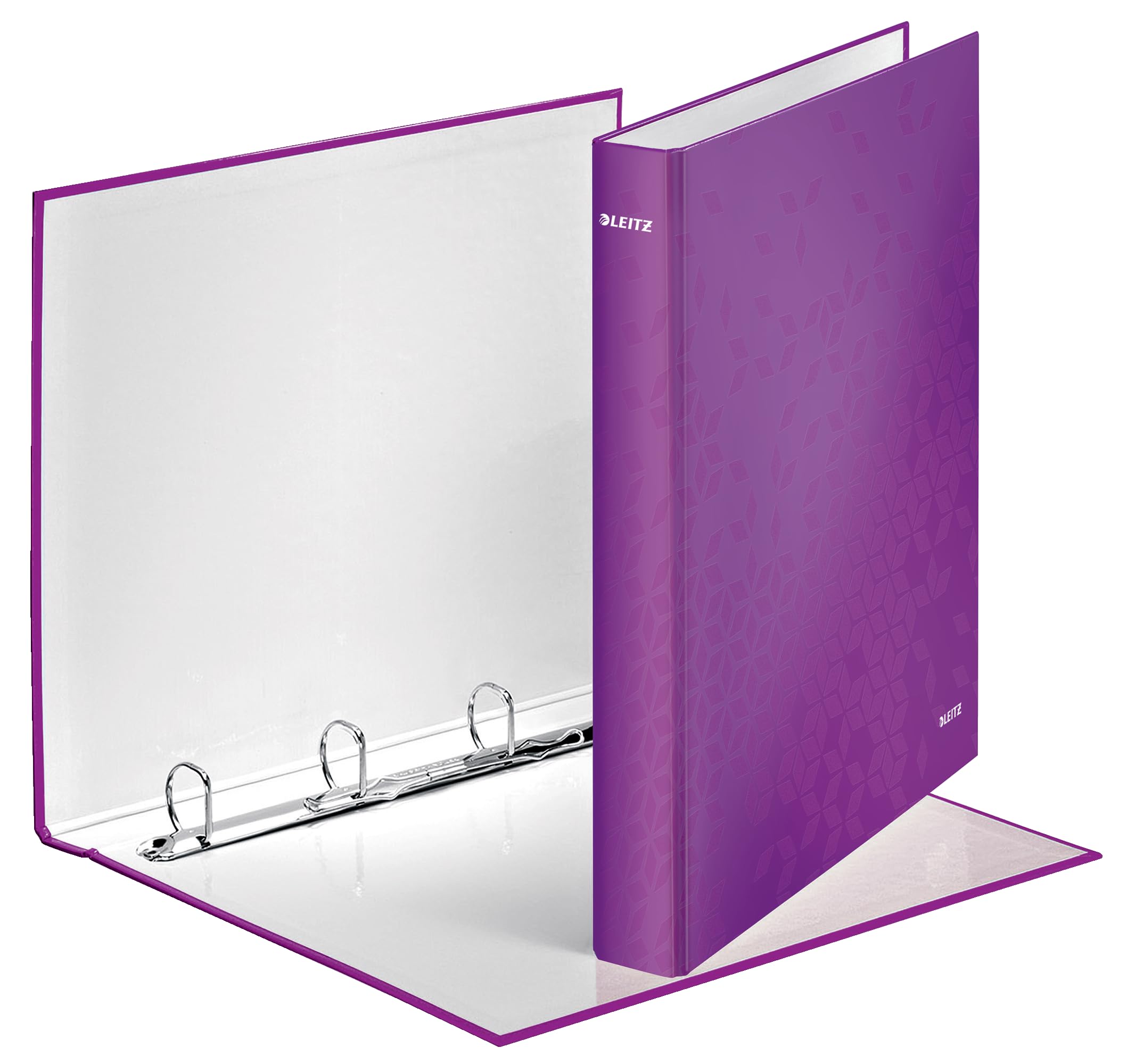 Leitz Ringbinder WOW A4+ 4DR 25mm, purple