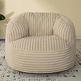 EBENCHICO Bean Bag Chair for Adults and Teens, Comfy Cozy Bean Bag Chairs,Beanbag Chair for Dorm Lazy Couch Sofa Chair Living Room Gaming,Reading