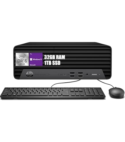 Amazon.com: HP ProDesk 600 G6-SFF, Intel Core i5-10500 3.1GHz