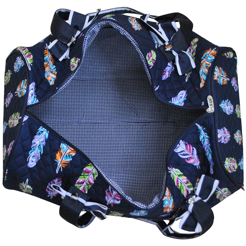 NGIL Themed Prints Large Quilted Duffle 
