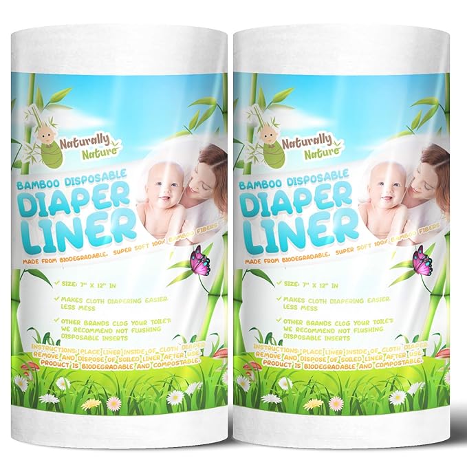 biodegradable diaper inserts