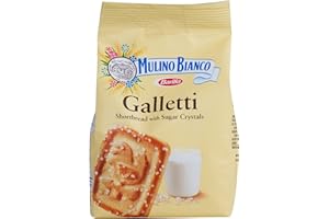 Mulino Bianco Galetti Biscuits Shortbread, 180 g, Golden Brown