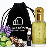 Granada 12 mL Perfume Oil for Men in Traditional Attar Style Cologne. Great Gift Party Favor and Pocket Size Body Oil – Alcohol Free, Long Lasting Oil, Compliment Magnet