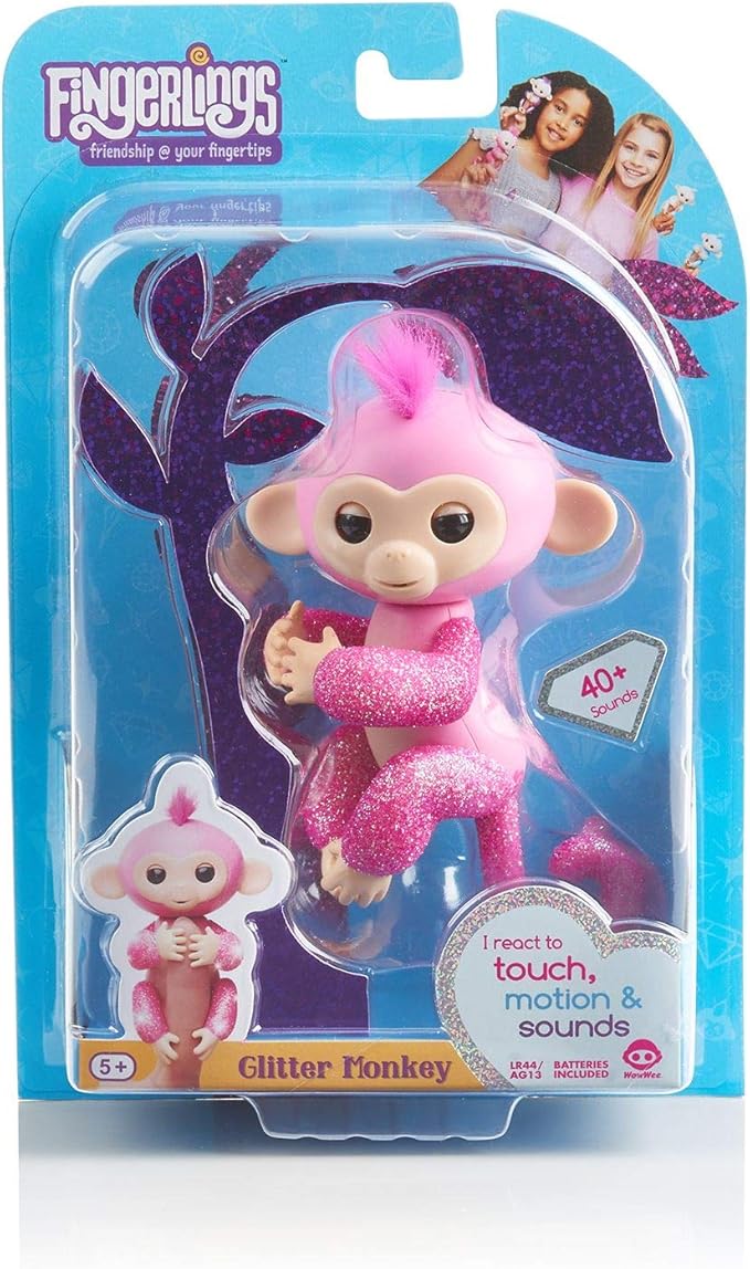 fingerlings glitter monkey