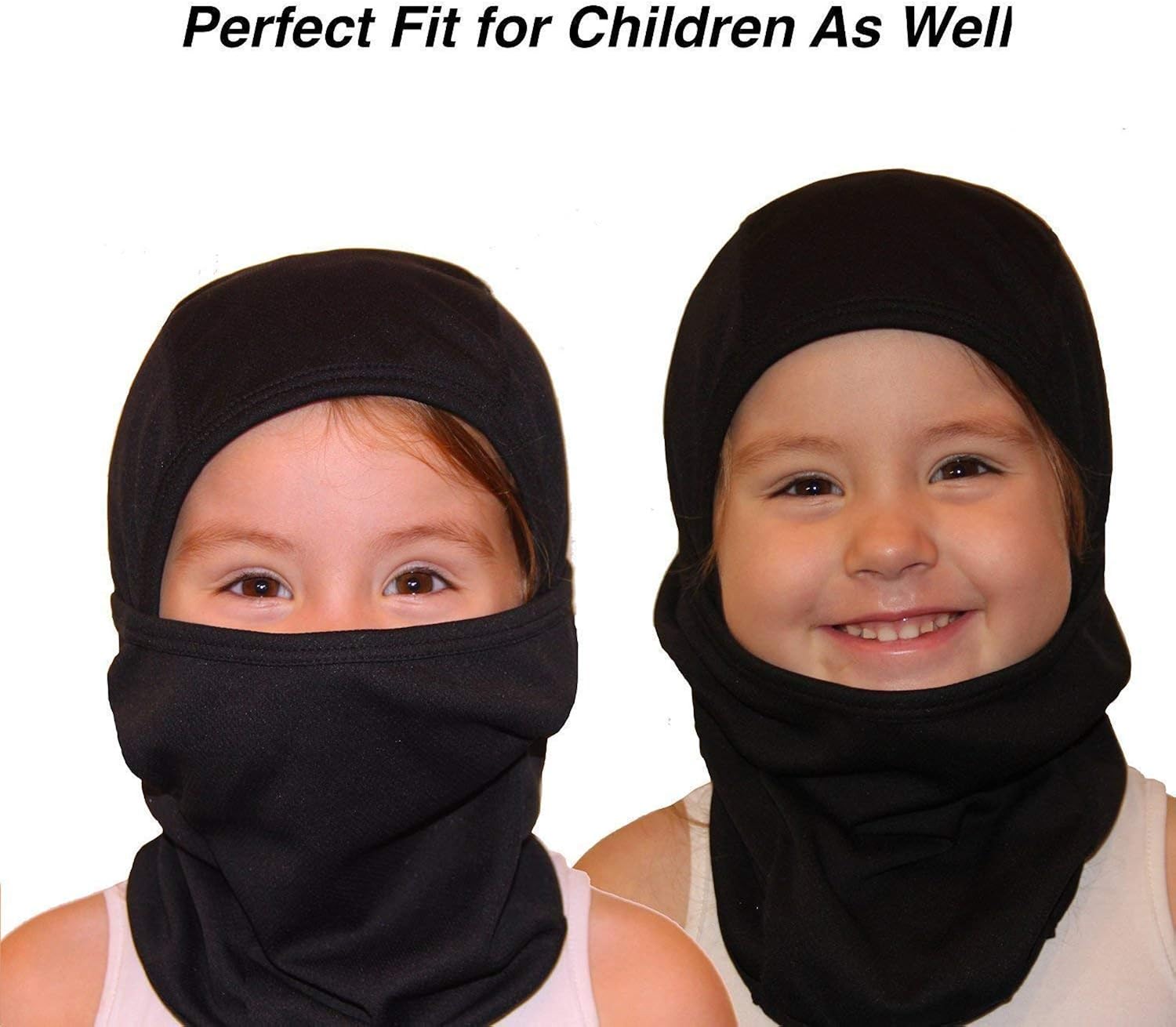 Balaclava Ski Mask - Face Mask for Men & Women - Cold Weather Gear for Skiing, Snowboarding & Motorcycle Riding (Black): Sports & Outdoors