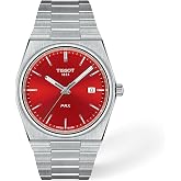 Tissot PRX, Swiss Quartz, 40mm, Red Dial, Men's Watch