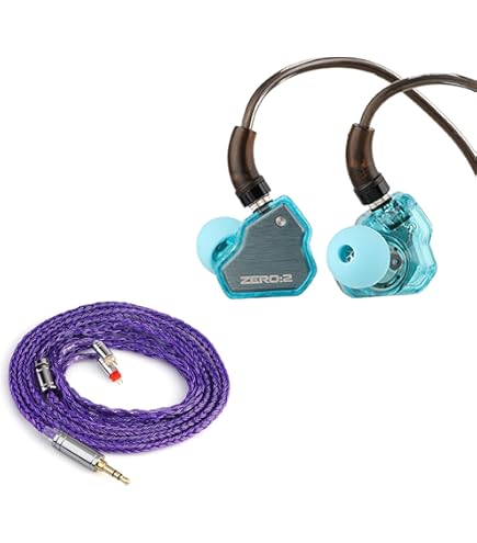 Amazon.com: Linsoul 7Hz x Crinacle Zero:2 in Ear Monitor (Blue) +