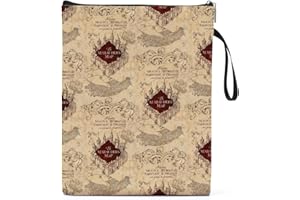 TBT Book Lovers Gifts Ideas Witchy Gifts Halloween Gothic Witch Book Sleeve Kindle Sleeve Book Protector Book Pouch for Women Librarian Bookish Reader Bibliophile Bookworm Reading Lover Magic Mark