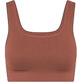 Harper Wilde Lounge Rib Scoop Bralette - Lightweight, Wireless Bra for Women