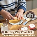 Lehoo Castle Wooden Play Food Set 23 Pcs 3+ Pretend Kitchen Toys view 3