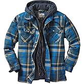 Legendary Whitetails mens Maplewood Hooded Shirt Jacket