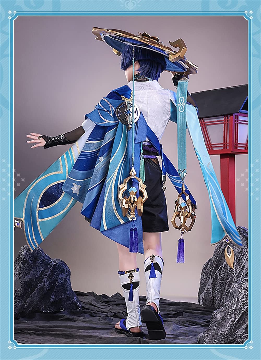 Wanderer Cosplay Genshin Impact Scaramouche Costume Halloween