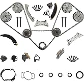 3.6 Timing Chain Kit & VVT Sprocket Fit For 2.8L 3.0L 3.6L Chevy Equinox Malibu GMC Acadia Cadillac CTS SRX Buick Enclave Pontiac G8 Saab 9-3 V6 Engine Timing Set Replace # 9-0753S 9-0753SX 12603745