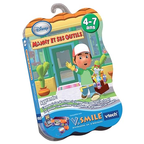 Vtech – Cartouche de Spiel v. Smile Meister Mannys Werkzeugkiste – 90025