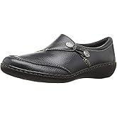 CLARKS Women's, Ashland Lane Q Slip On Shoe Navy 12 W