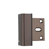 Cardinal Gates Door Guardian Security Lock, Antique Brass | Door reinforcement lock adds child safety and security to compatible inward-swinging doors.