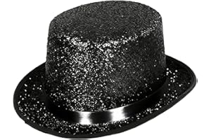Barelove Top Hats for Men Women Adults, Shiny Magician Hat Tuxedo Hat Victorian Dress Up Christmas Top Hats