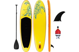 FunWater Inflatable Paddle Boards Ultra-Light Stand Up Paddleboard with Different Configurations SUP Accessories for Adult & Youth