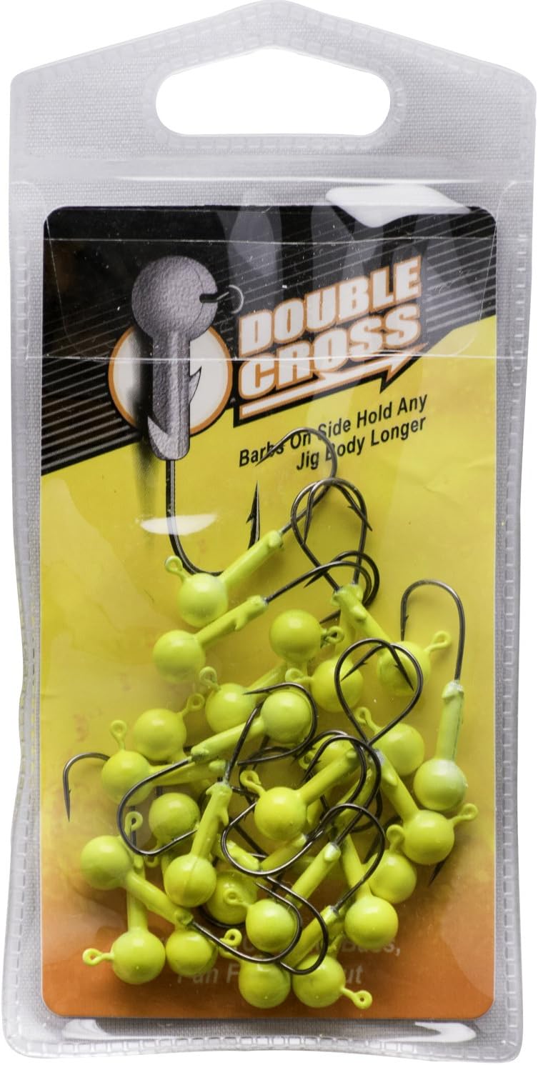Crappie Double Cross 25Pack Jig Heads, Jigs Amazon Canada