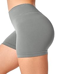 YEOREO Workout Scrunch Shorts Women V Back Gym Butt