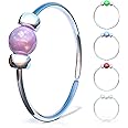 Pink Opal nose rings - Thin Sterling Silver Tiny Nose Ring - 2 mm Pink Opal piercing Nose Hoop - 24 gauge very Thin Nose Hoop Tiny Piercings Nose Rings hoop