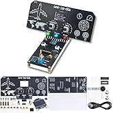 PEMENOL Flight Simulator Soldering Project Kit | Interactive Group Project with LCD Display, Sound Effects &amp; LED Indicators, Aviation Control System Kit for School Teens Gift